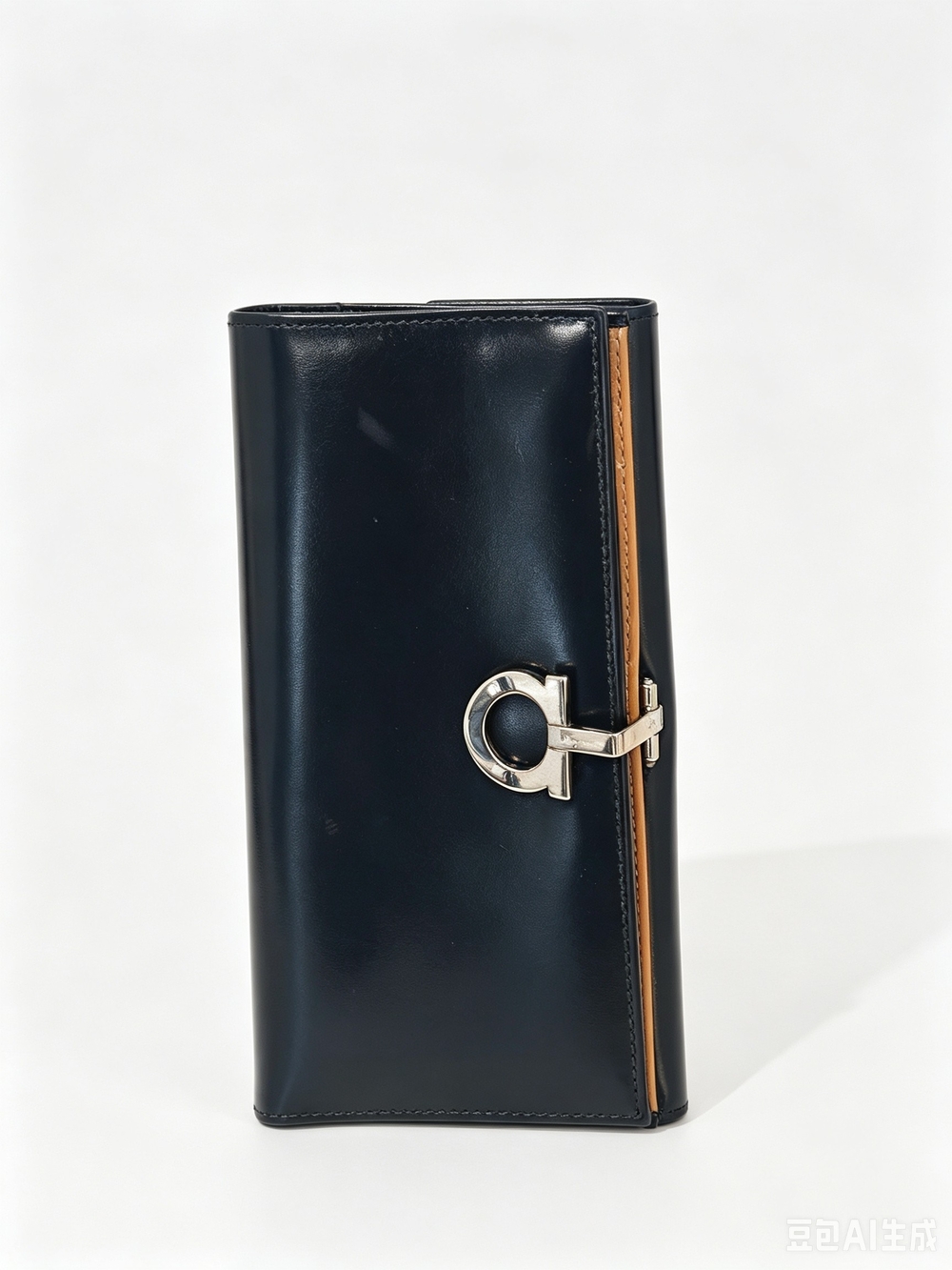 Salvatore Ferragamo Gancini Long Bi-Fold Wallet - Picture 2 of 9